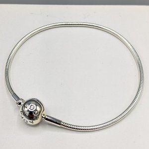 Pandora sterling silver essence series snake chain bracelets